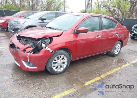 2018 Nissan Versa 1.6 Sv из США, поврежденный, VIN 3N1CN7AP4JL860056